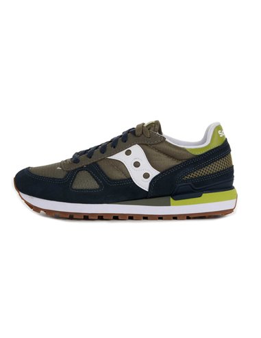 SAUCONY - Shadow Original S2108-826 men´s navy blue and green shoes