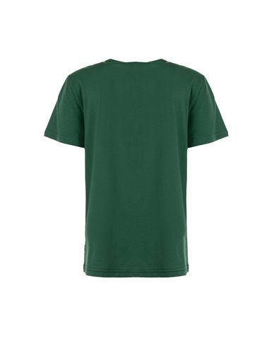PUMA - Camiseta verde, blanca y negra 846127 37 Niño